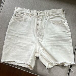 Rigid Way-high Short in Organic Cotton, Size 28